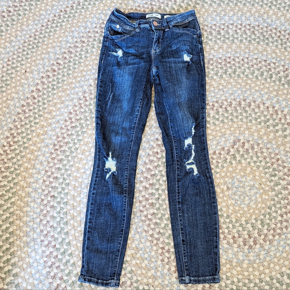 YMI distressed jeans(3 Jrs, 2P adult)